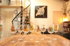 verre-a-vins-peint-bordeaux-artiste